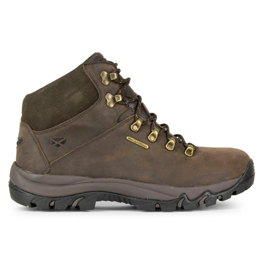 Hoggs of Fife Glencoe Waxy Leather Waterproof Trek Boots - Image 3