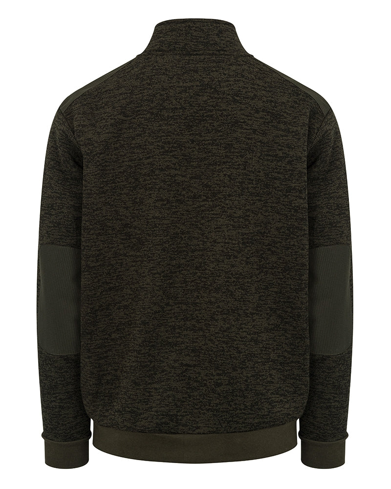 Hoggs of Fife Green King II 1/4 Zip Knit - Image 2