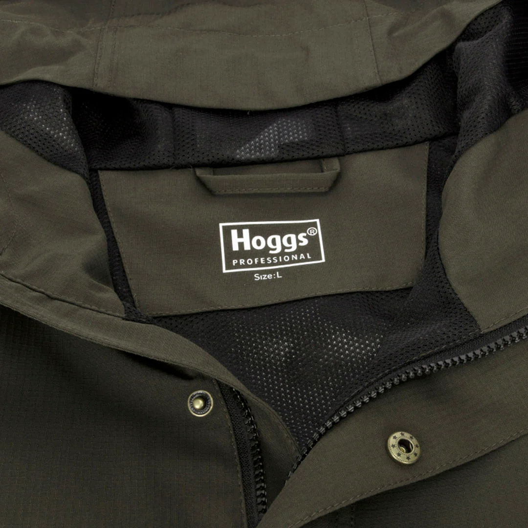 Hoggs of Fife Green King II Men's Waterproof Smock - Image 3