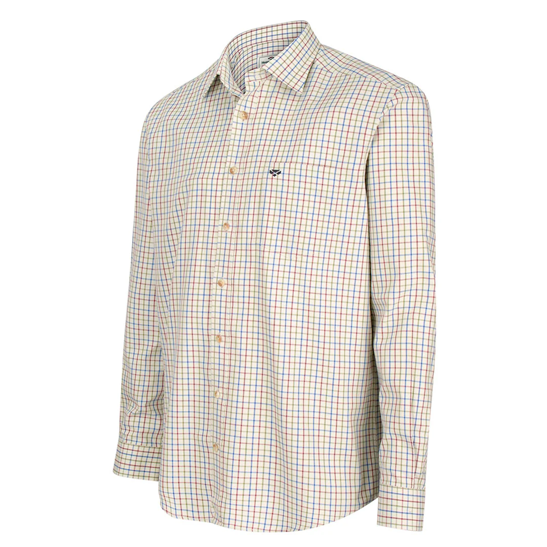 Hoggs of Fife Inverness Men's Cotton Tattersall Shirt - Image 3