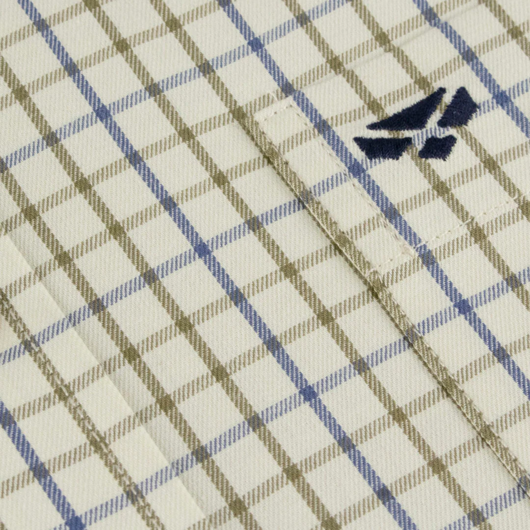 Hoggs of Fife Inverness Men's Cotton Tattersall Shirt - Image 8