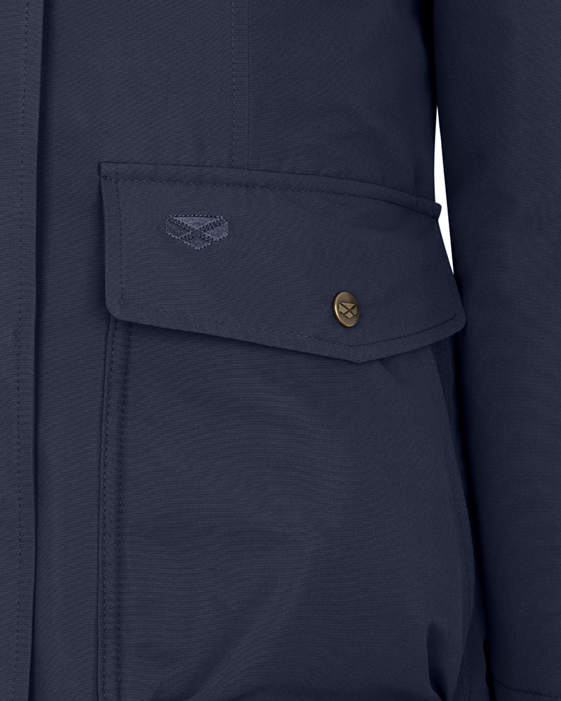 Hoggs of Fife Walker Ladies Long Coat - Image 8