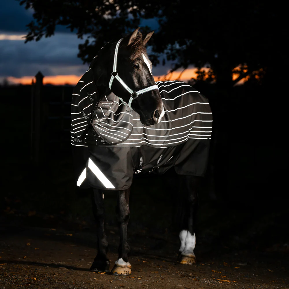 Horseware Ireland Amigo 1200D FieldSafe Reflectech Plus 100g Turnout Rug - Image 17