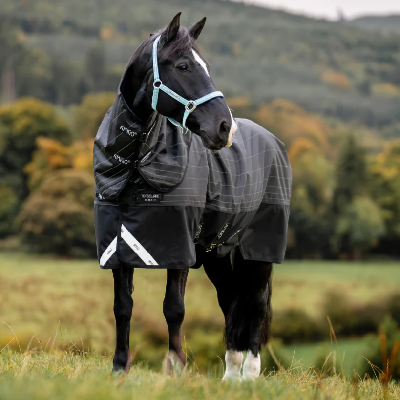 Horseware Ireland Amigo 1200D FieldSafe Reflectech Plus 50g Turnout Rug