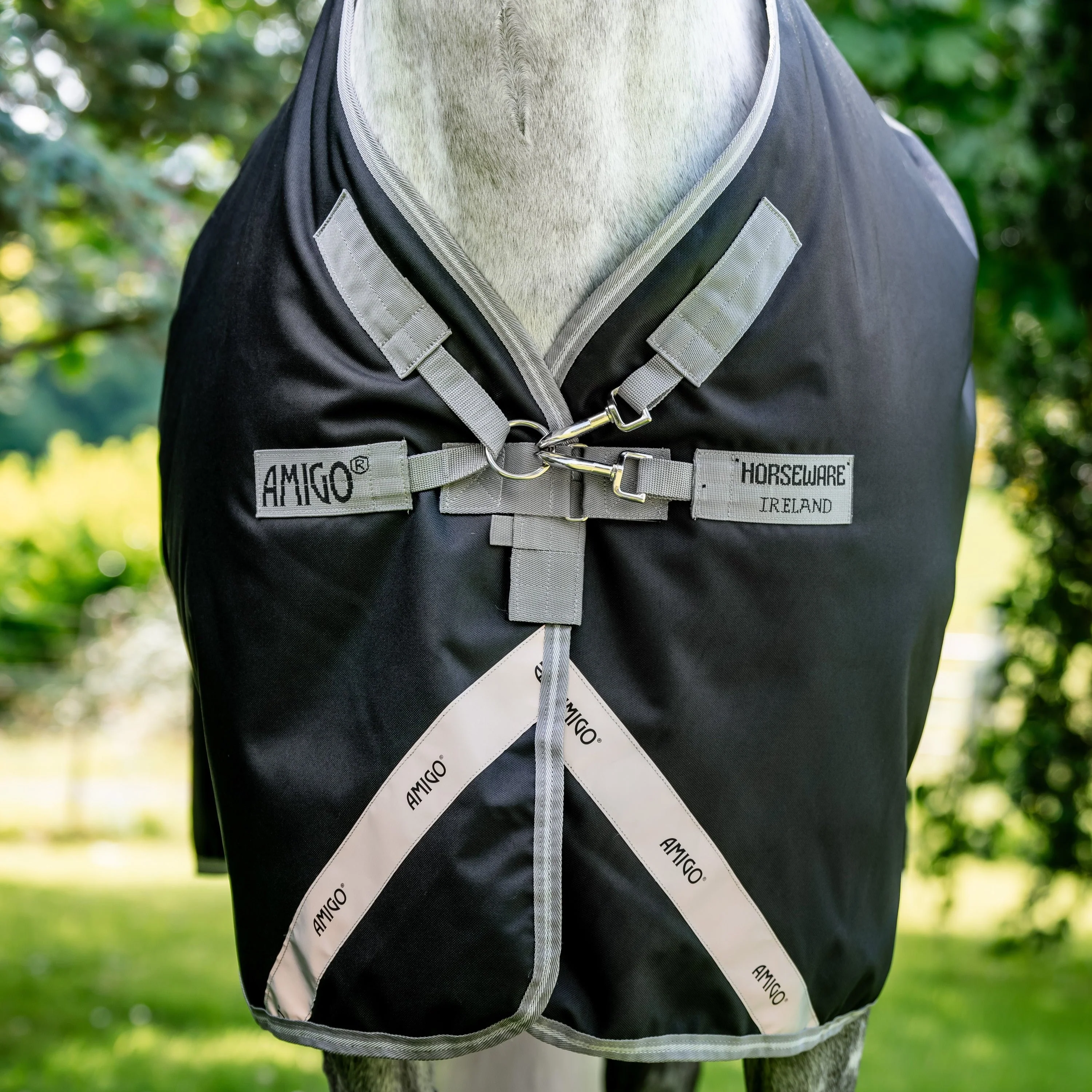 Horseware Ireland Amigo Bravo 12 XL 250g Medium Turnout Rug - Image 12