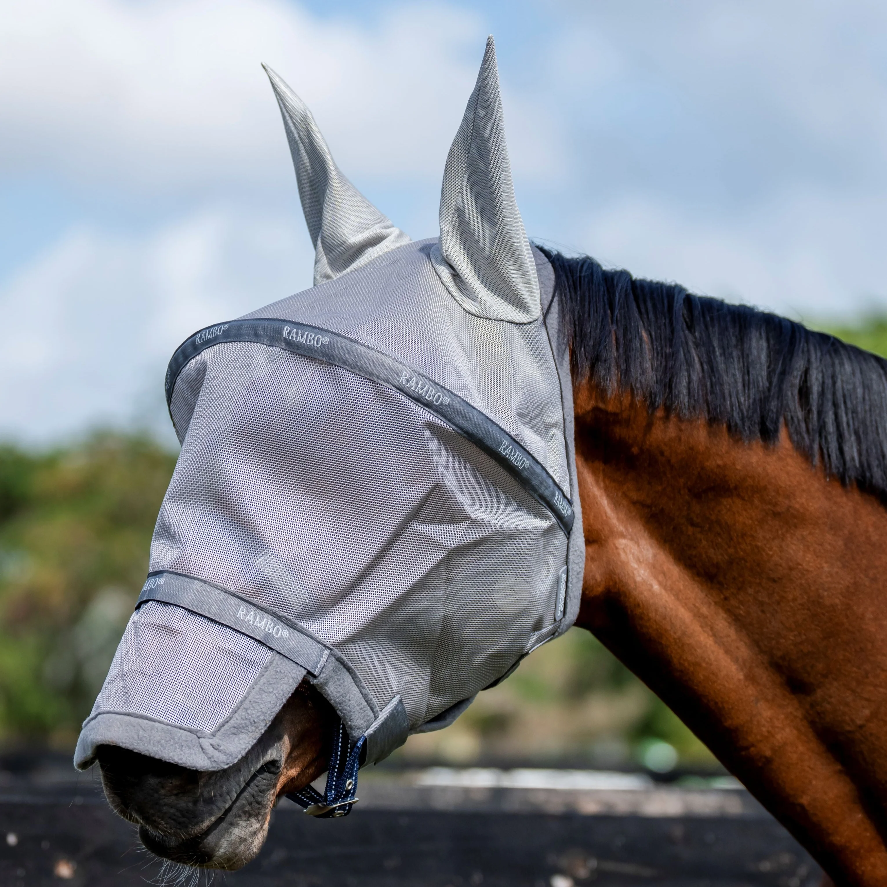 Horseware Ireland Rambo Flymask Plus