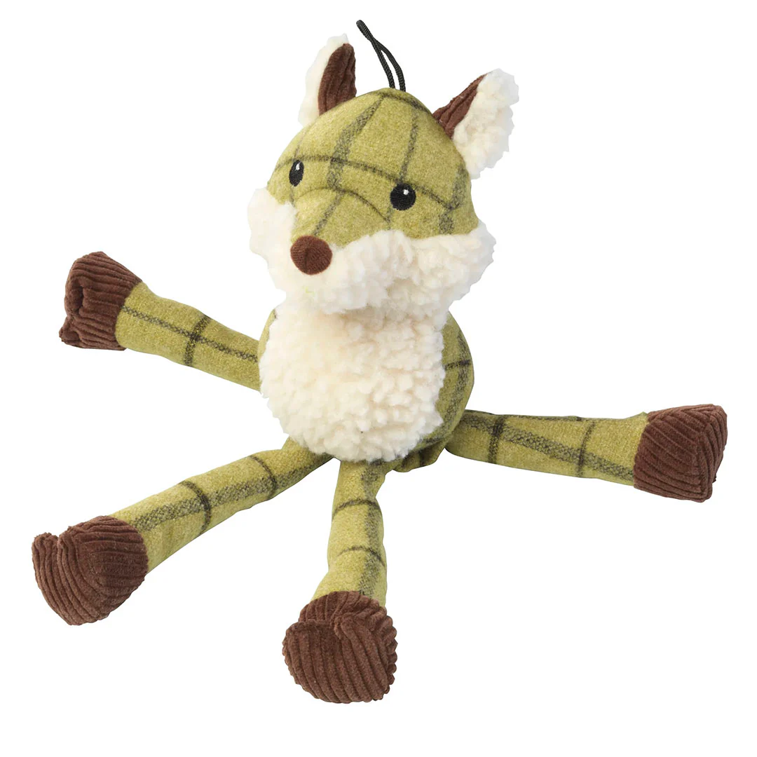 House of Paws Tweed Plush Long Legs Dog Toy - Image 2