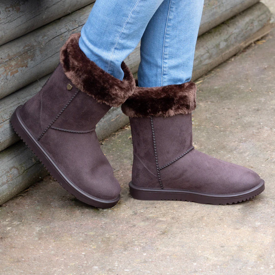 Hy Equestrian Chisworth Waterproof Fleece Boot with Faux Fur - Image 5