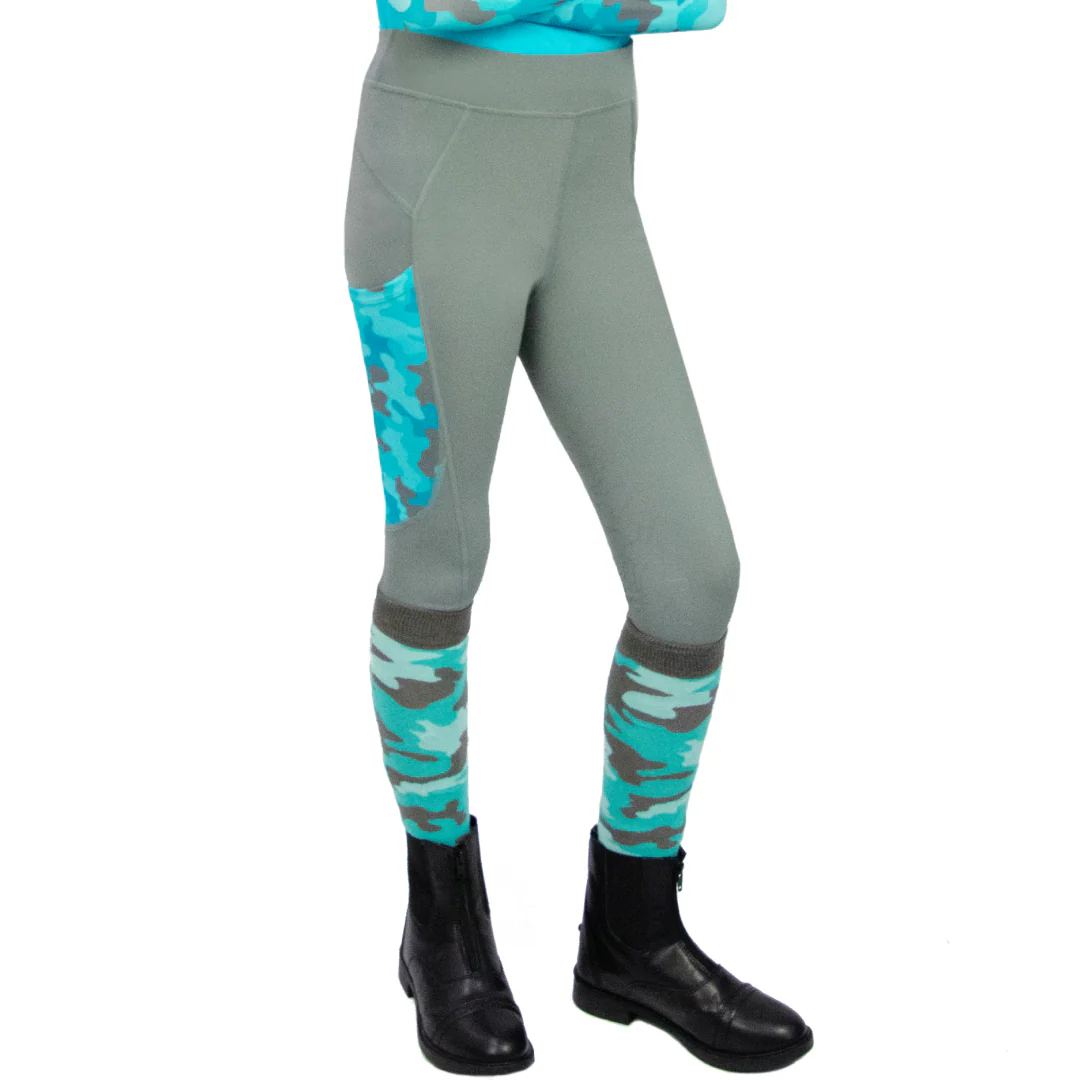Hy Equestrian DynaForce Children's Riding Tights - Image 2