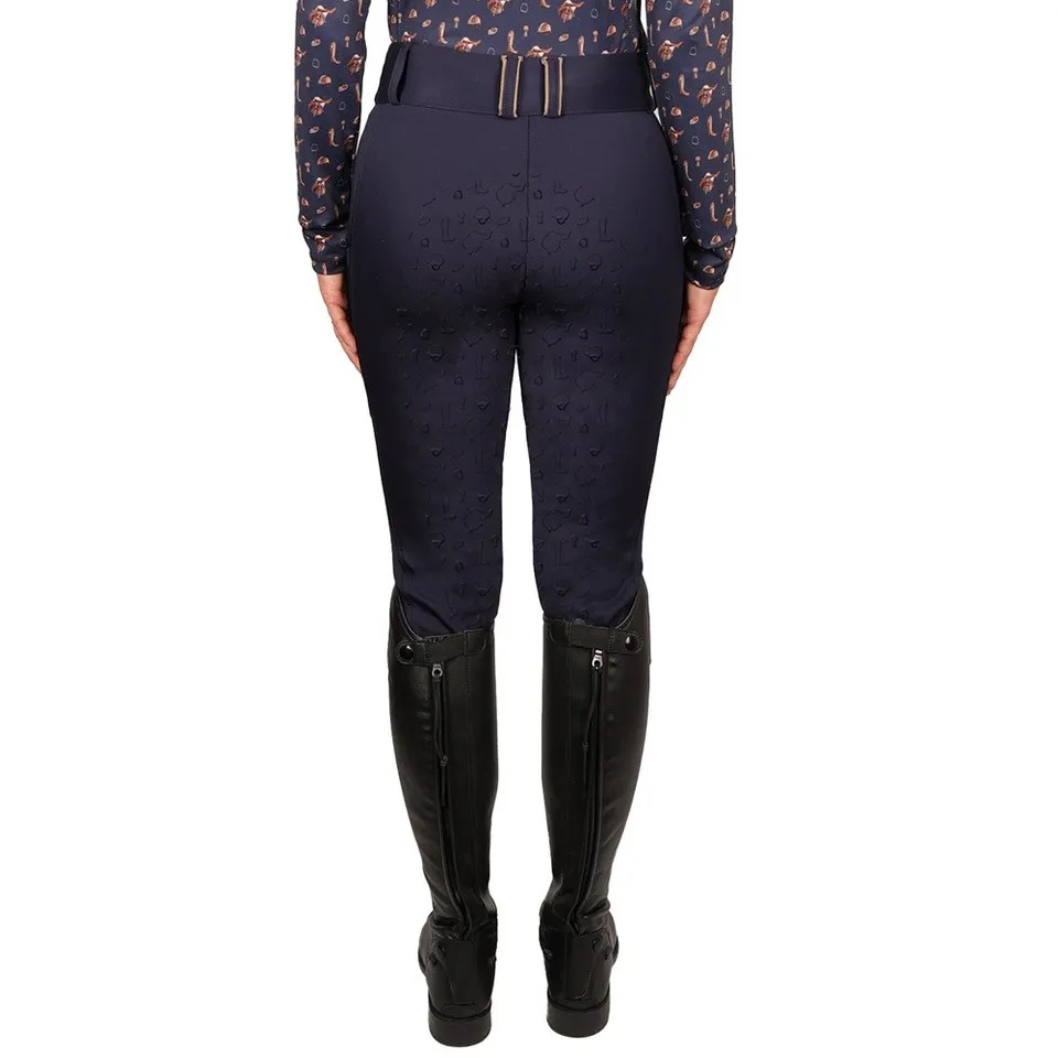 Hy Equestrian Ladies Elevate Country Riding Tights - Image 2