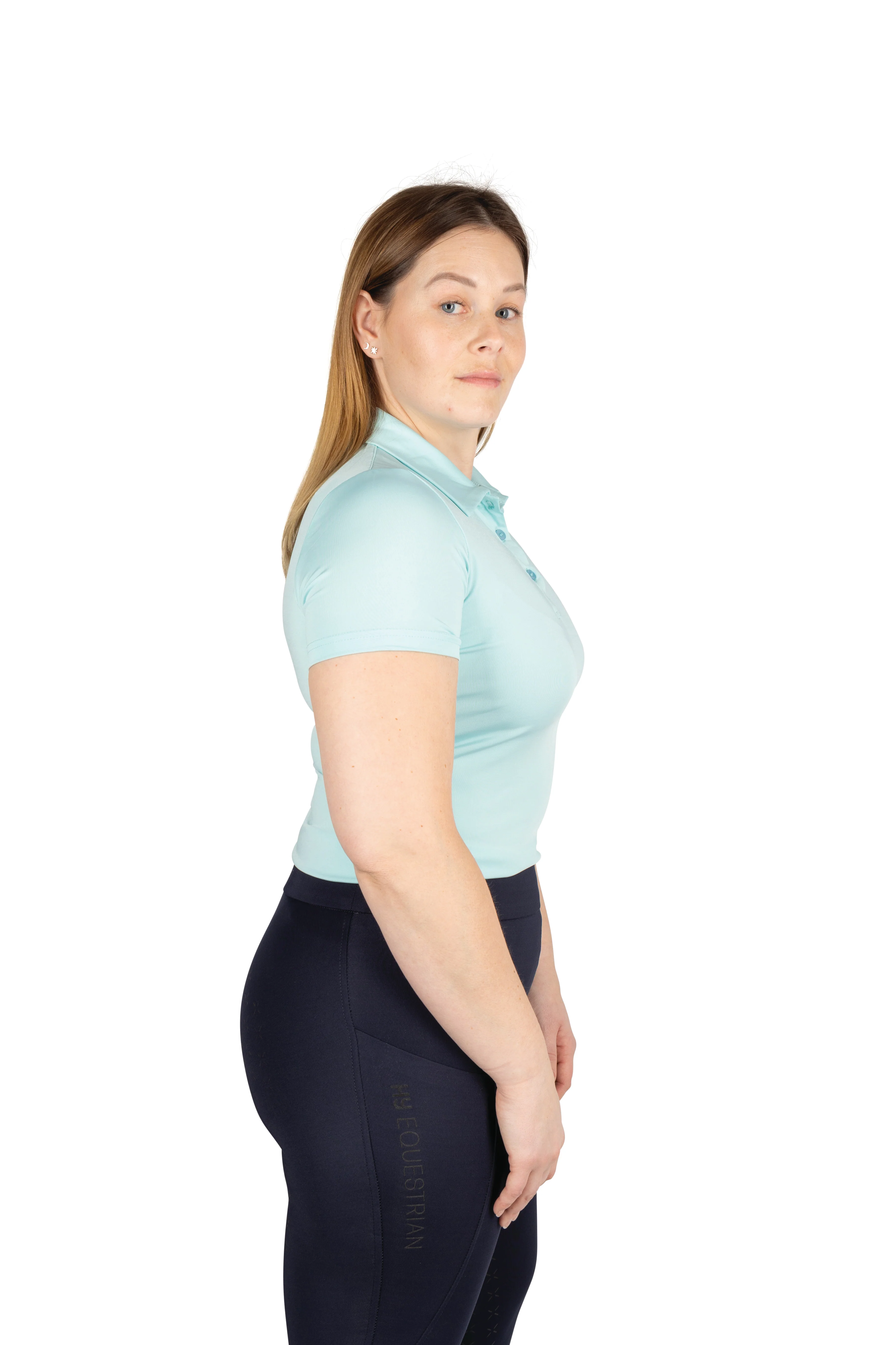 Hy Equestrian Ladies Elevate Essential Polo Shirt - Image 2