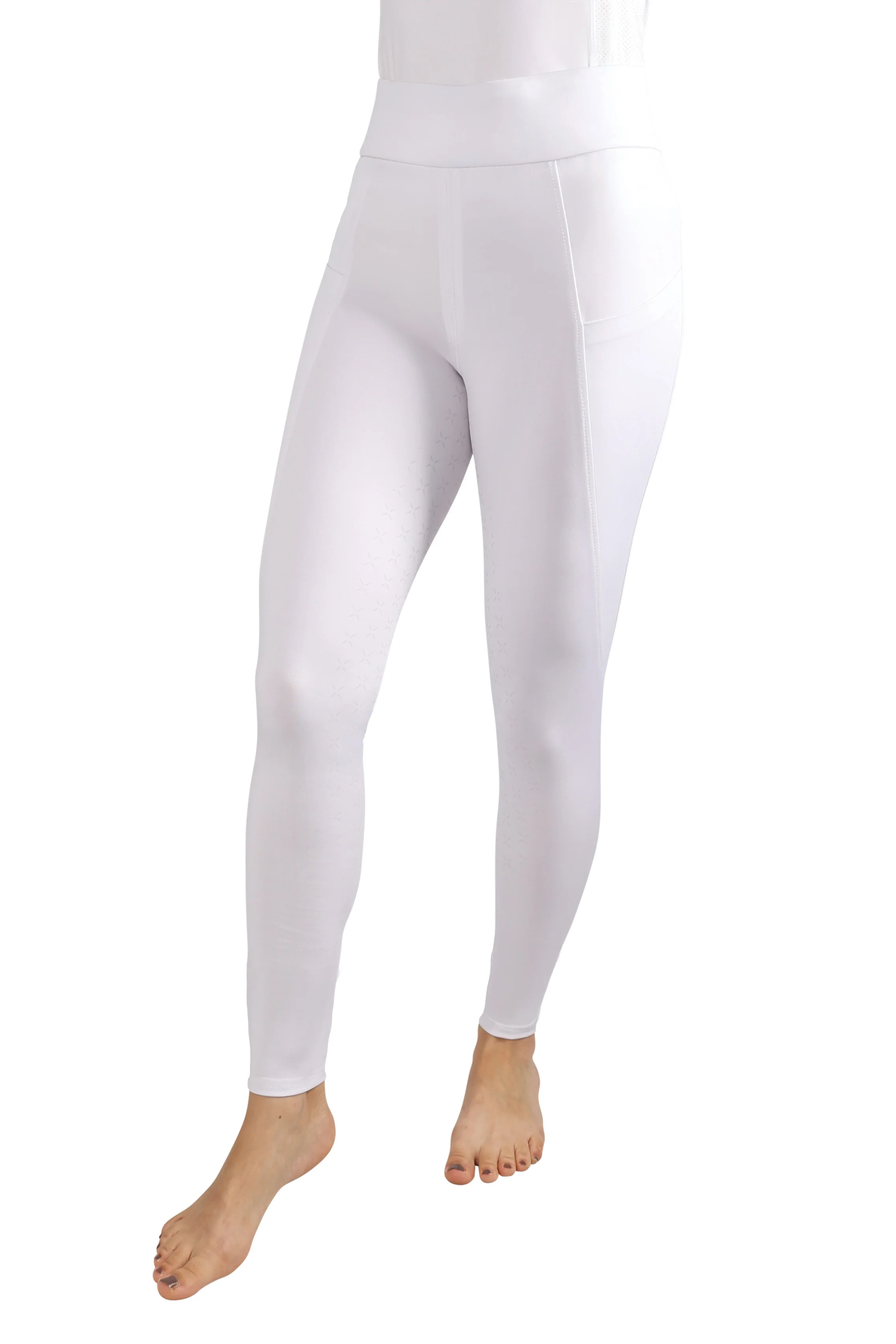 Hy Equestrian Ladies Melton Riding Tights - Image 10