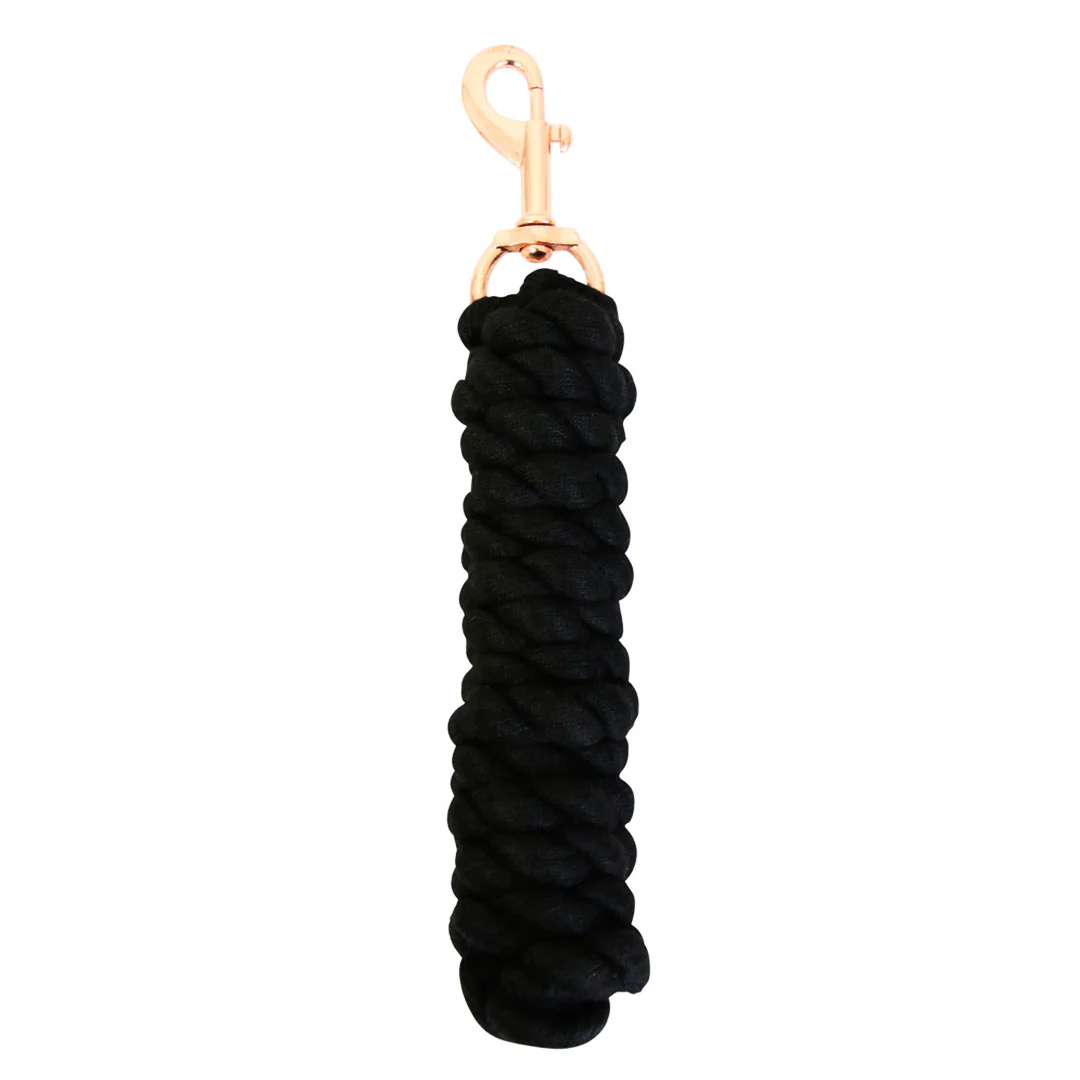 Hy Equestrian Rose Gold Detail Lead Rope - Image 6