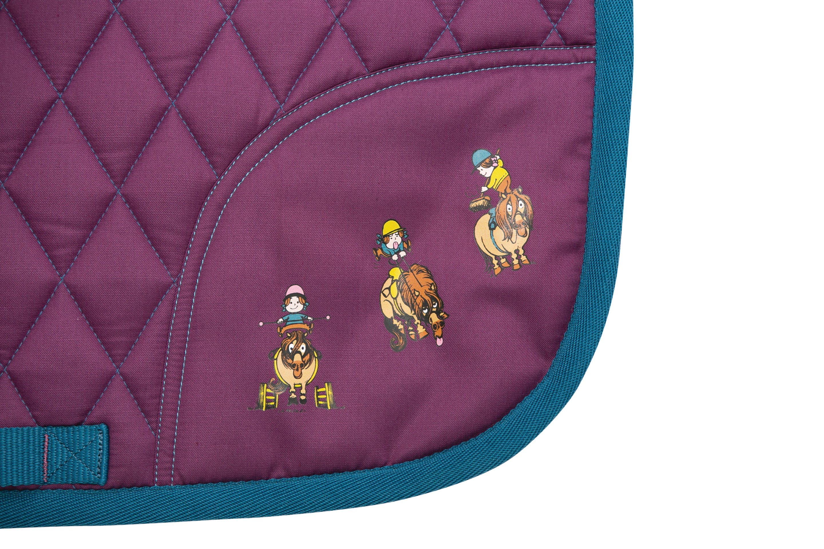 Hy Equestrian Thelwell Collection Pony Friends Saddle Pad - Image 2