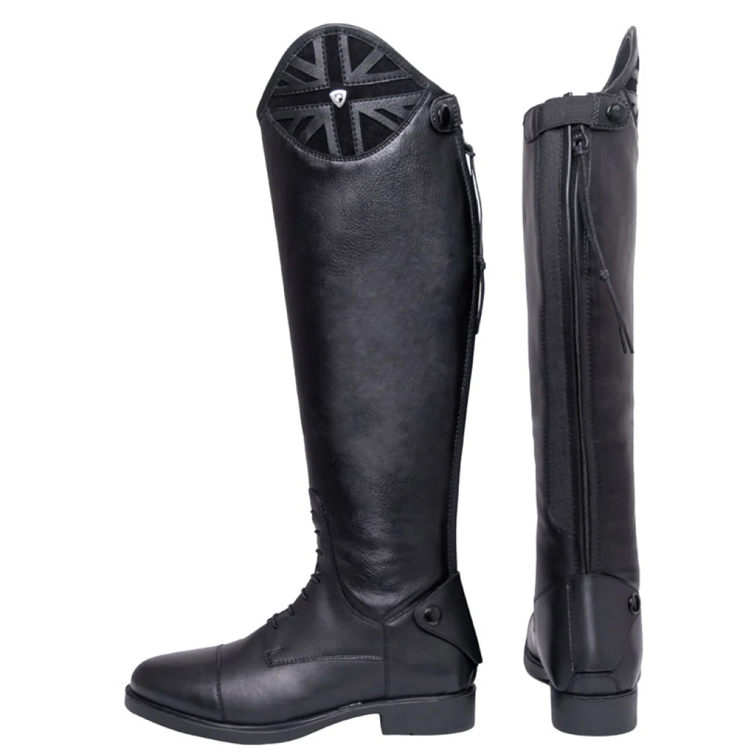 Hy Equestrian Children's Union Jack Riding Boots - Image 2