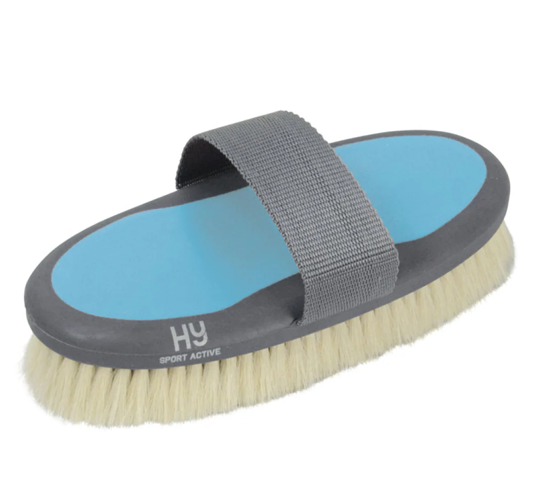 Hy Sport Active Goat Hair Body Brush - Image 5