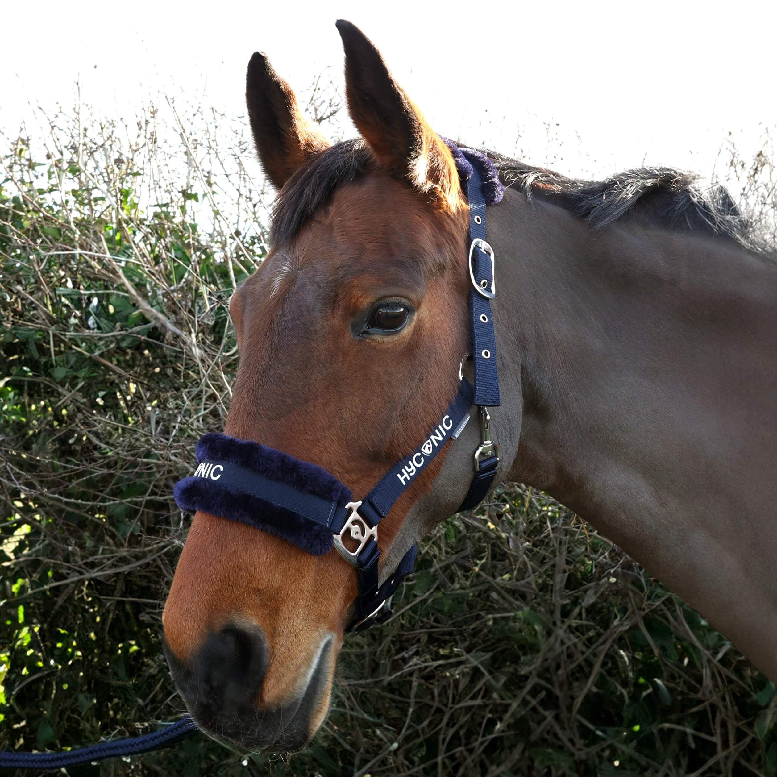 HYCONIC Faux Fur Head Collar & Lead Rope - Image 3