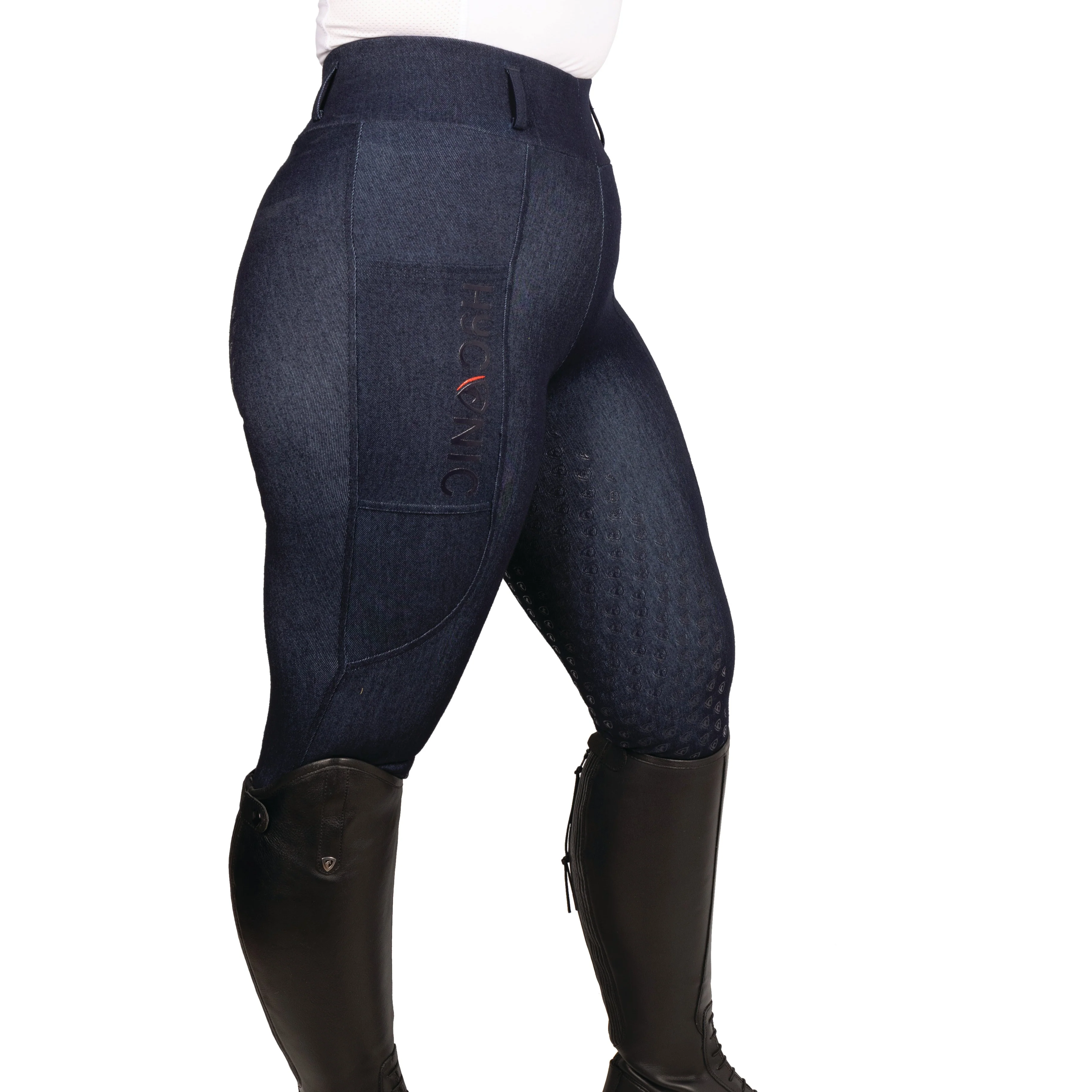 HyCONIC Ladies Valloria Denim Look Riding Tights
