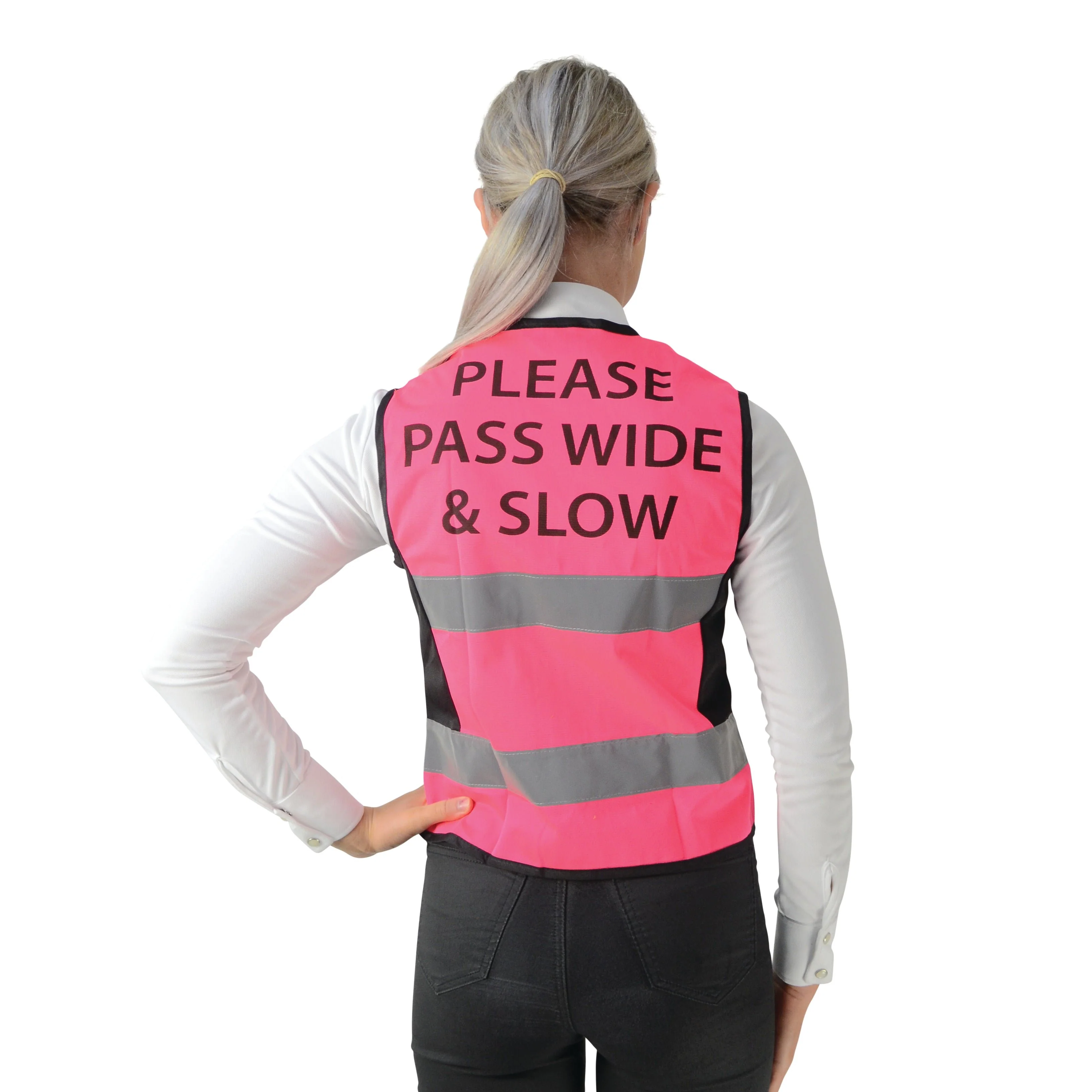 HyVIZ Waistcoat - Please Pass Wide & Slow - Image 4