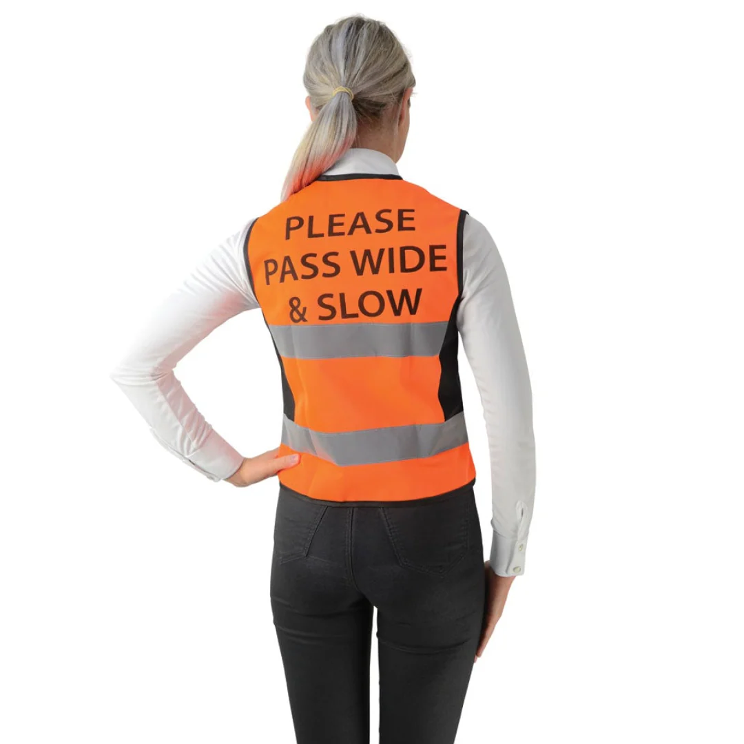 HyVIZ Waistcoat - Please Pass Wide & Slow - Image 8