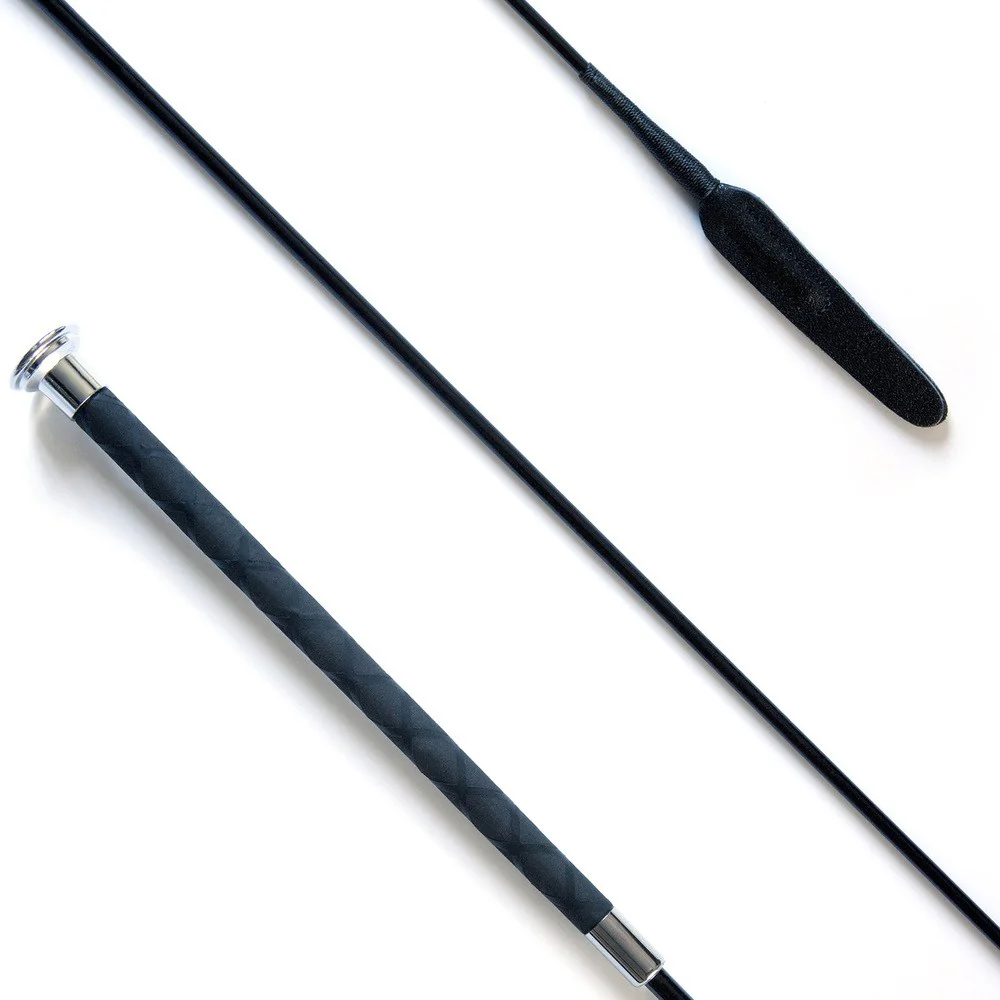 KM Elite Balanced Junior Dressage Whip With Split Flap