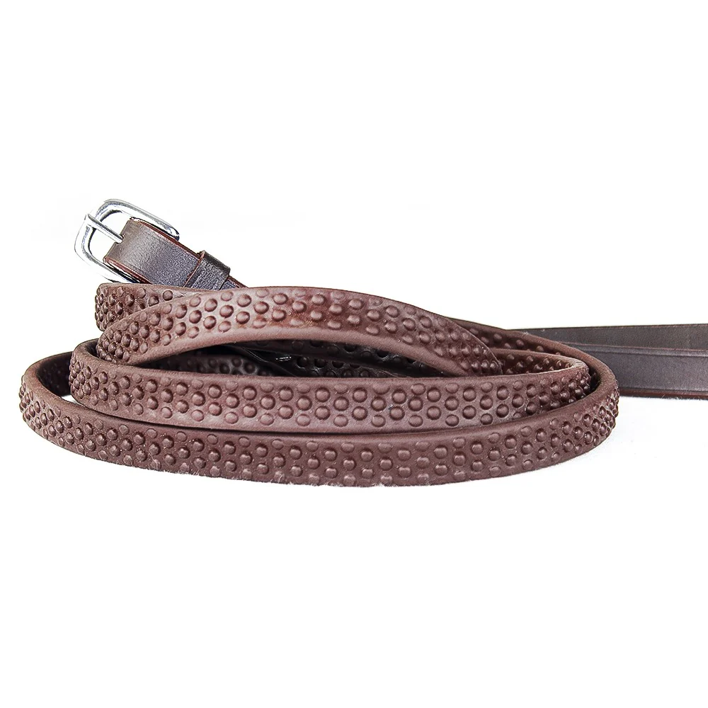 KM Elite Pro Grip Eventer Reins No Stoppers - Image 2
