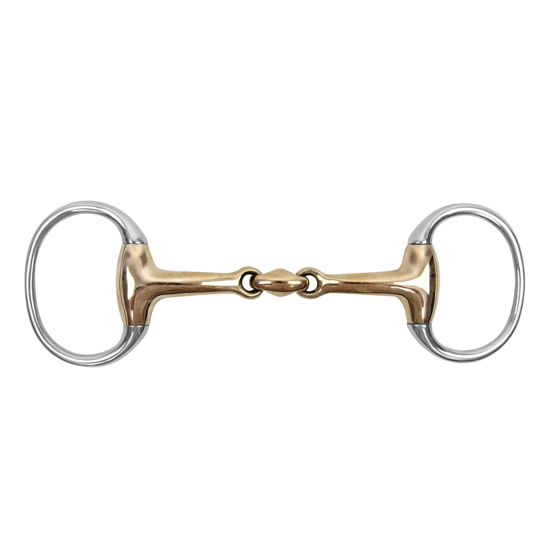 Mackey Cupris Solid Double Jointed Eggbutt Bit