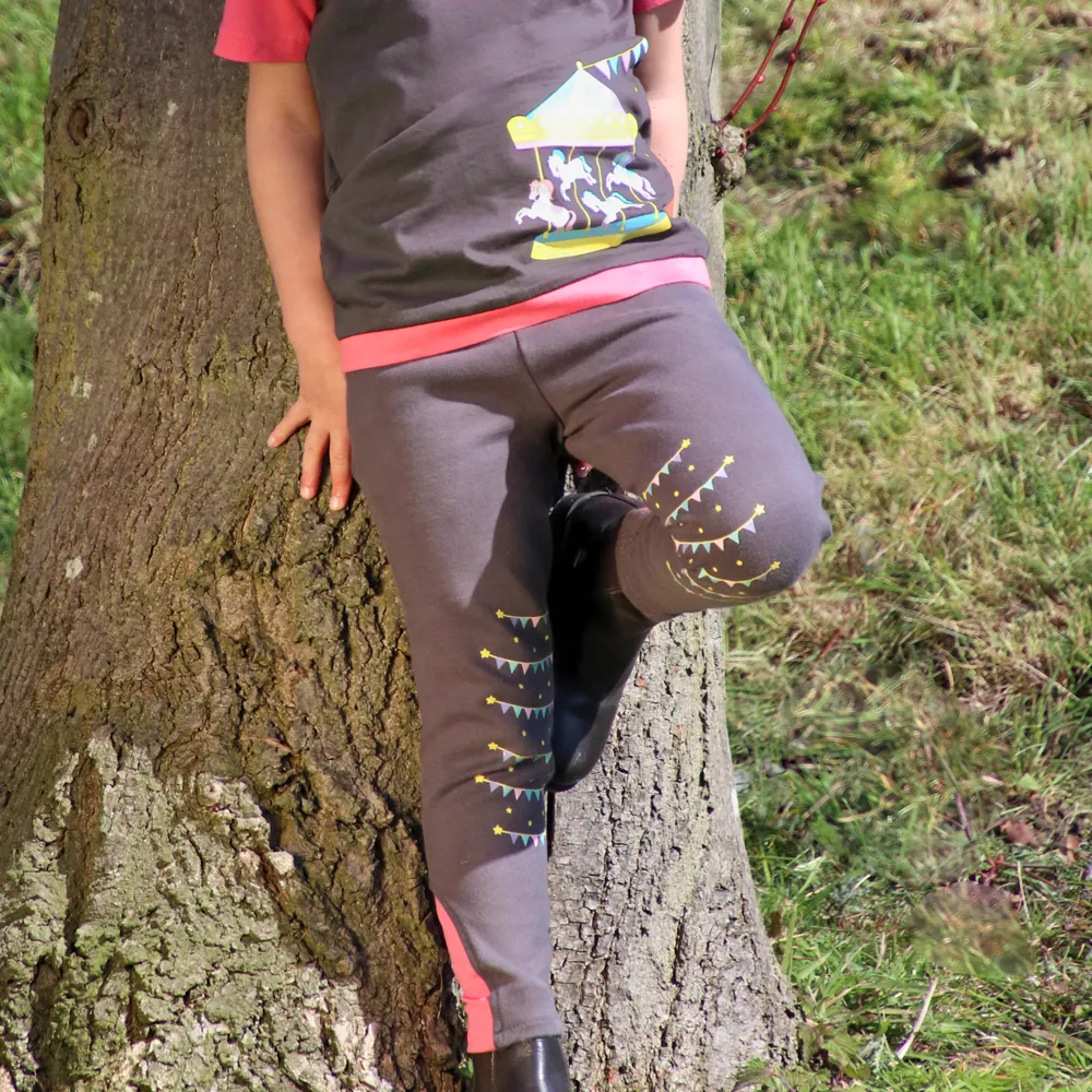 Merry Go Round Pull On Jodhpurs by Little Rider - Image 4
