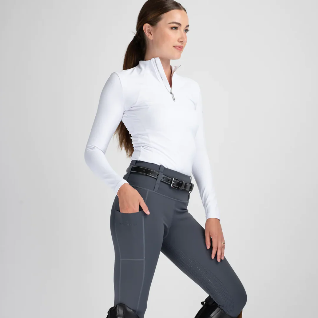 Mochara Full Seat Pull On Breeches - Image 3