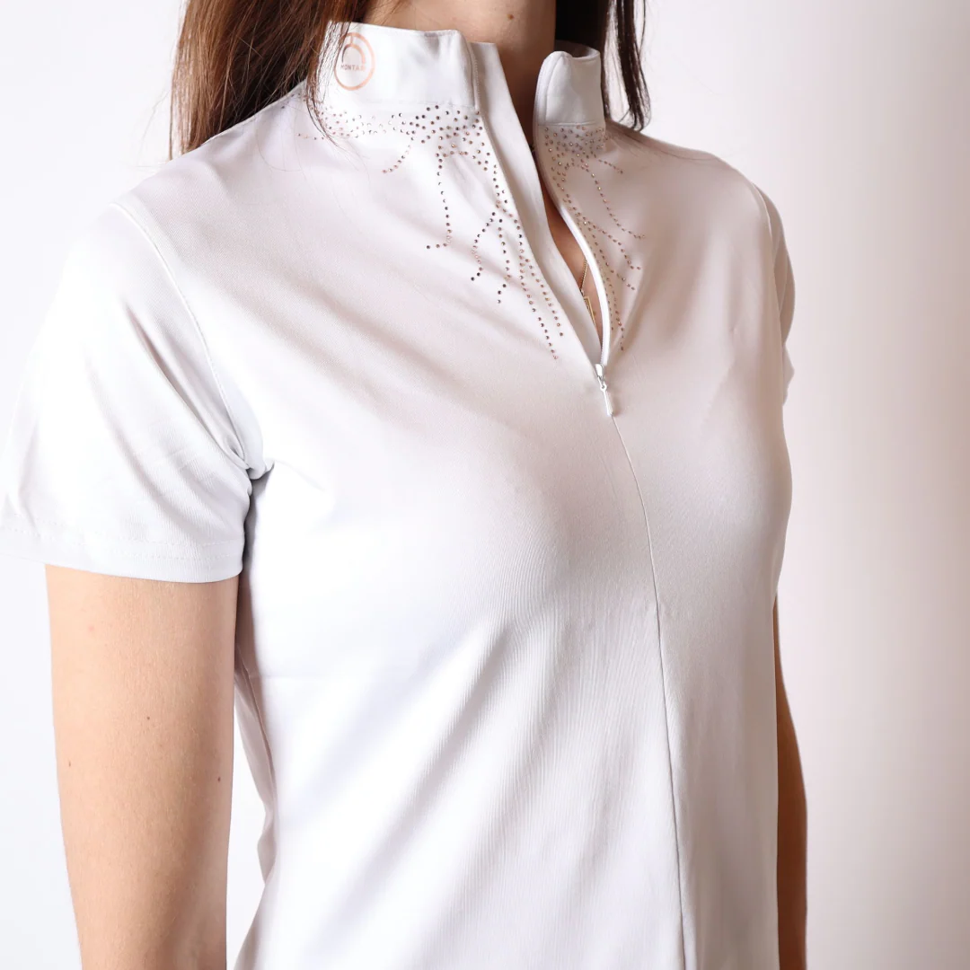 Montar Femka Ladies Rose Gold Polo - Image 3