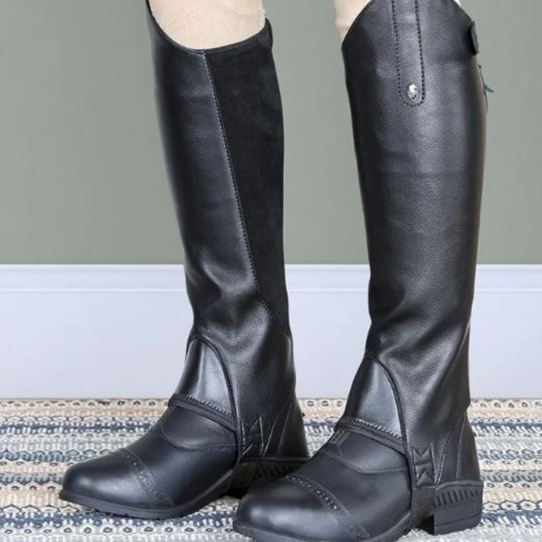 Shires Moretta Children's Synthetic Gaiters - Image 5