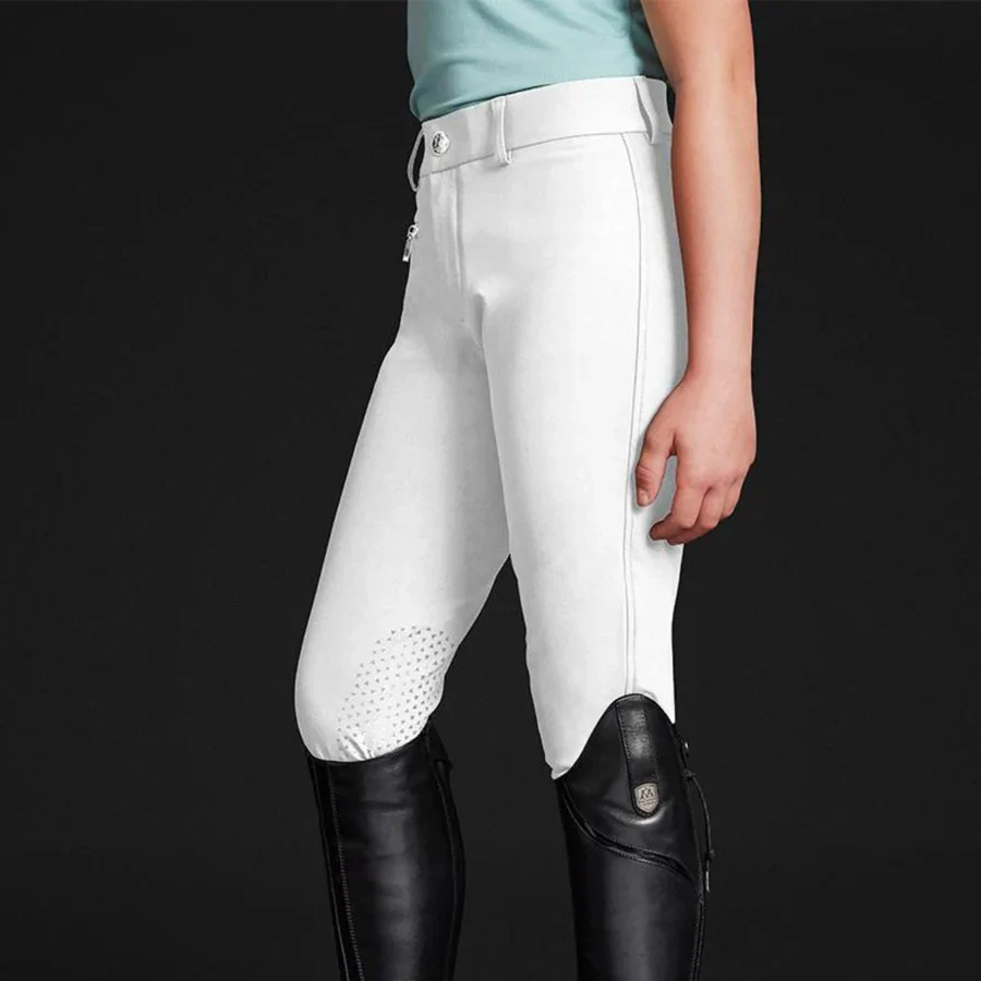 Mountain Horse Children's Crown Knee Grip Breeches - Image 4