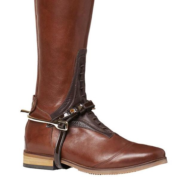 Mountain Horse Jubilé Patent Spur Straps - Image 2