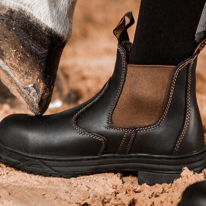 Mountain Horse Protective Junior Jodhpur Boots - Image 3