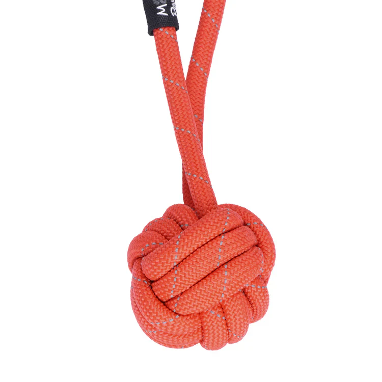 Mountain Paws Ball Chew Rope Dog Toy - Image 3