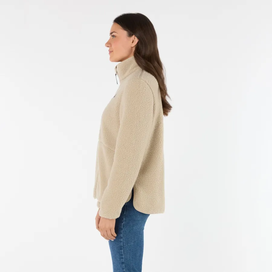 Musto Women's Cove Deep Pile Fleece Jacket - Image 6