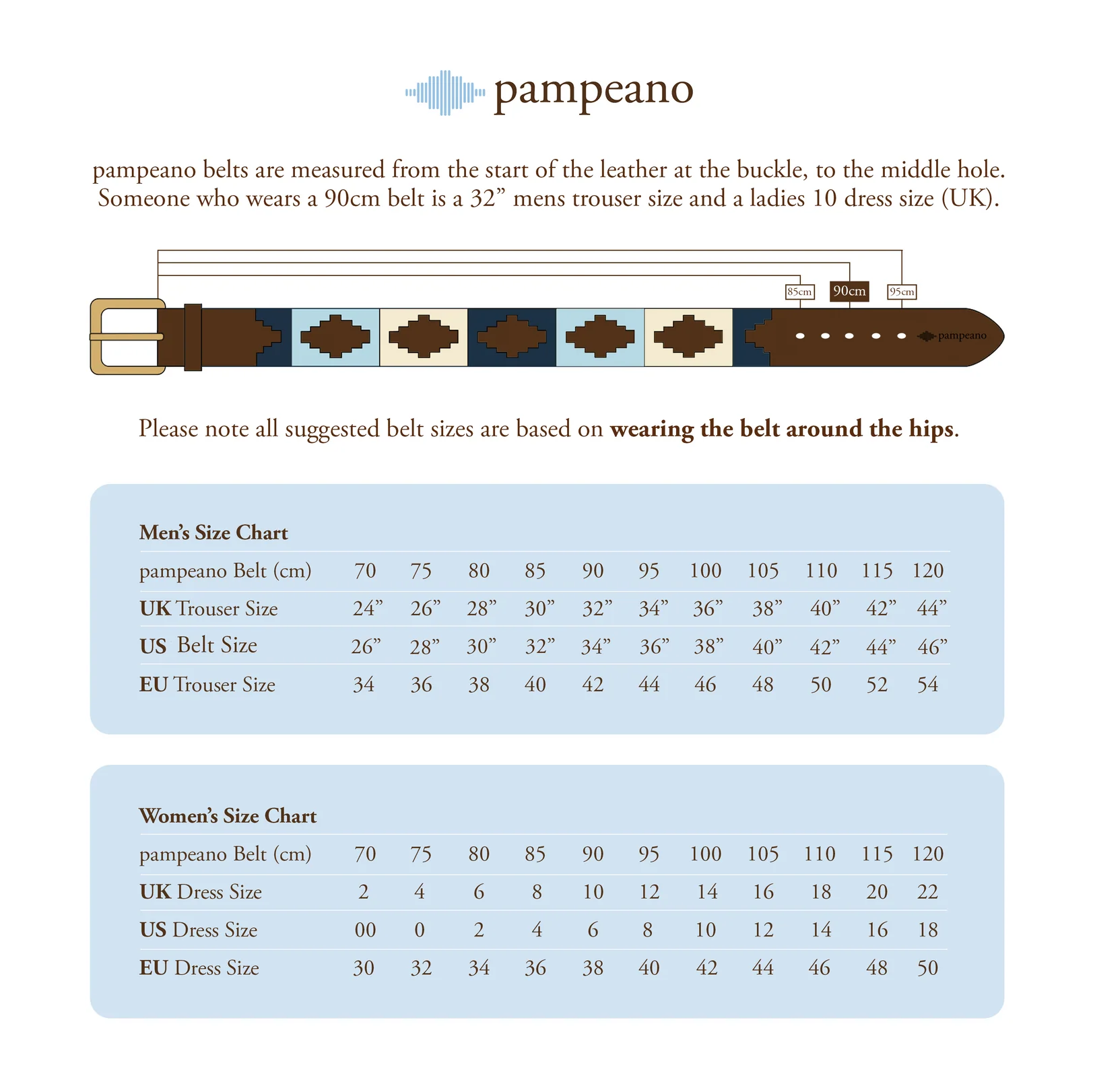 Pampeano Frambuesa Leather Polo Belt - Image 3