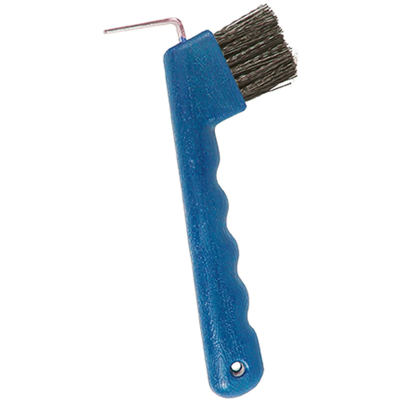 Perry Equestrian Hoof Pick & Brush with Wave Grip Handle - Image 2