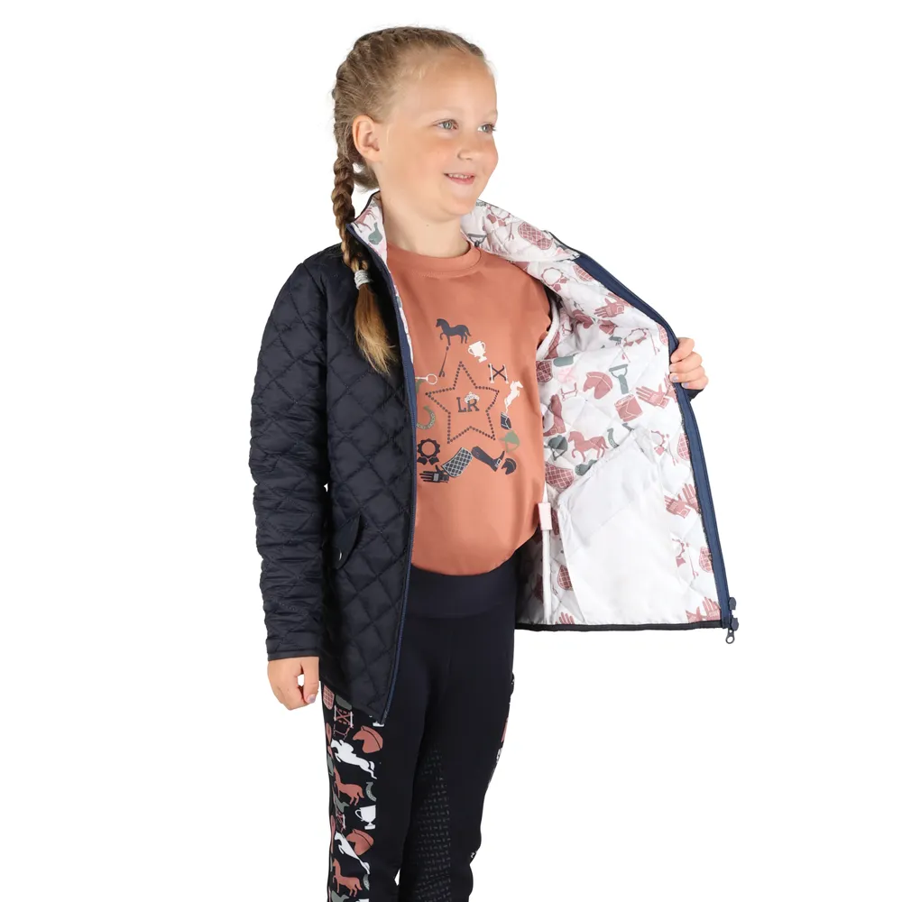 Pony Passion Quilted Jacket by Little Rider - Image 2