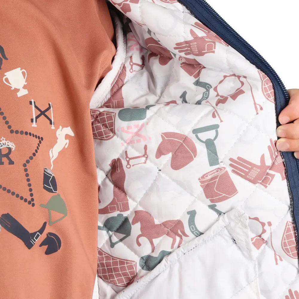 Pony Passion Quilted Jacket by Little Rider - Image 3