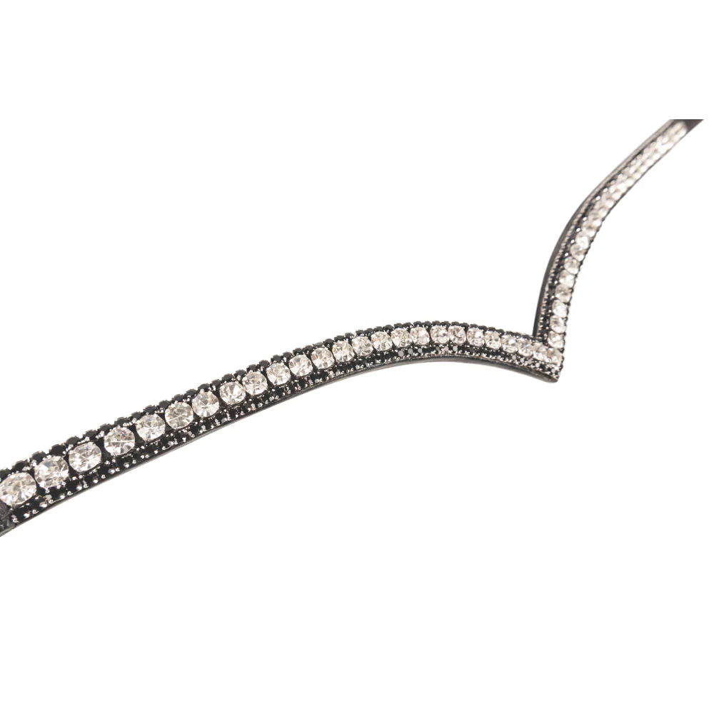 ProPresicce Signature V Diamante Browband by Hy Equestrian - Image 6