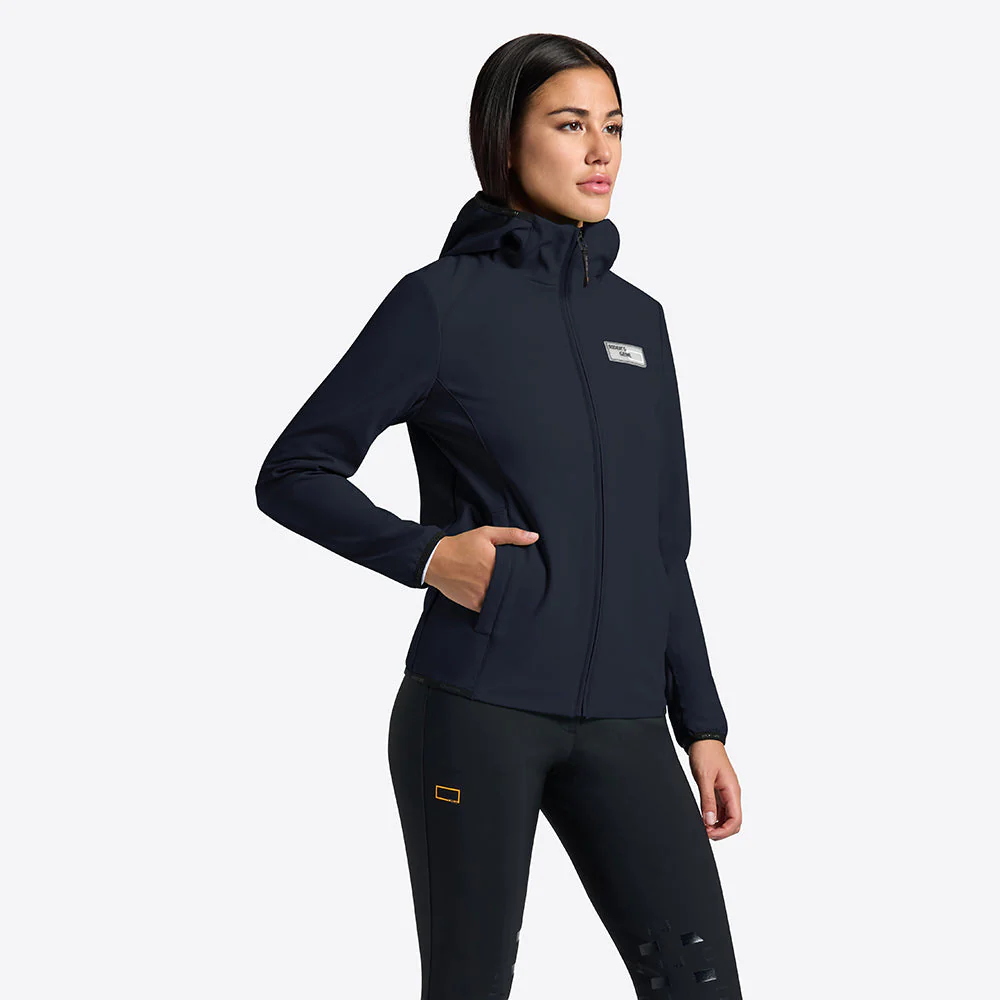 Rider's Gene Jersey Hooded Zip Softshell Jacket