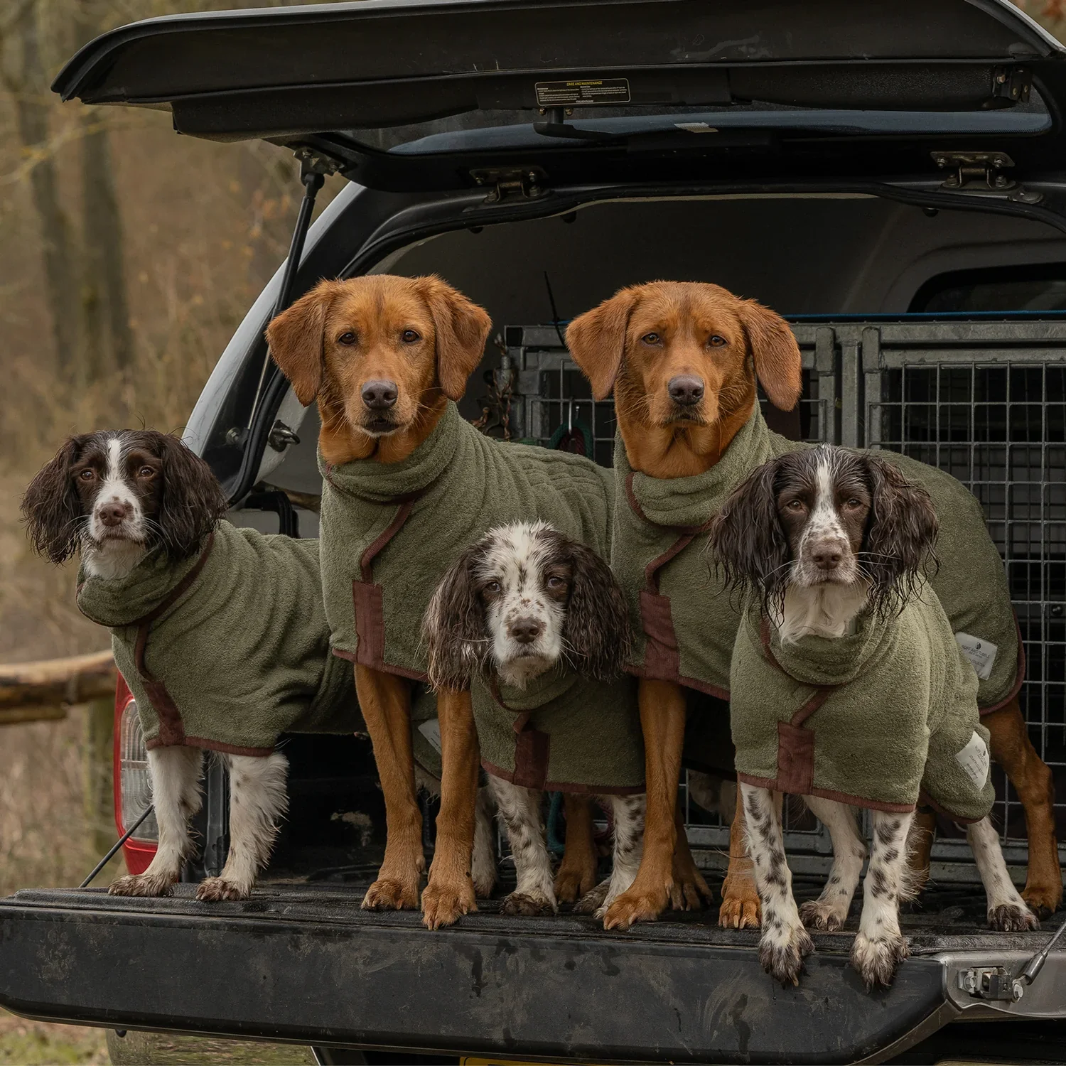 Ruff & Tumble Country Dog Drying Coat - Image 14