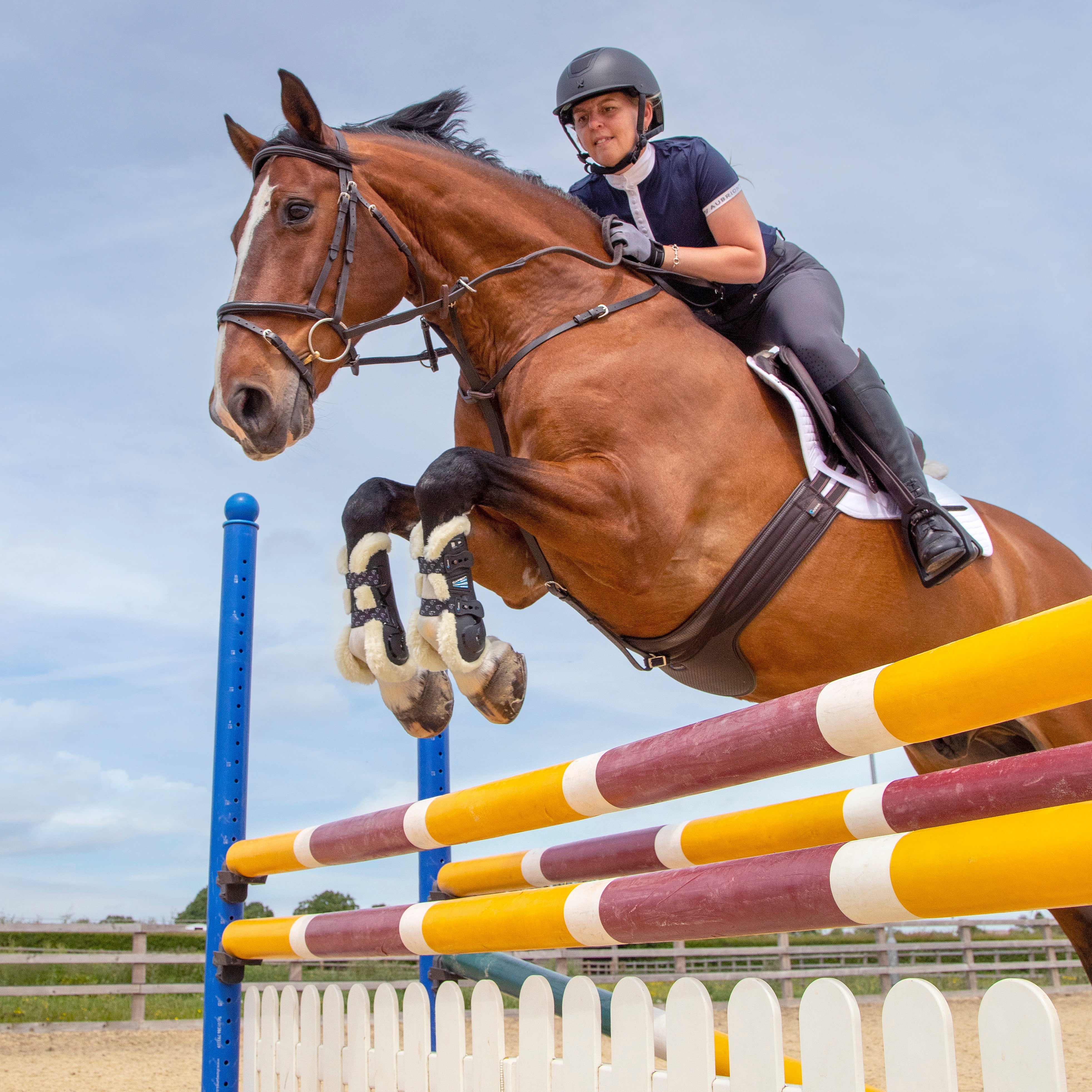 Shires ARMA Carbon SupaFleece Tendon Boots - Image 26