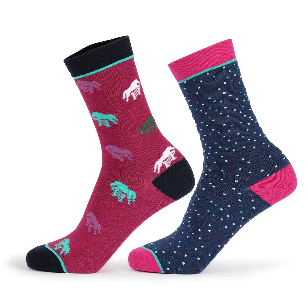 Shires Aubrion Children's Bamboo Ankle Socks - Image 2