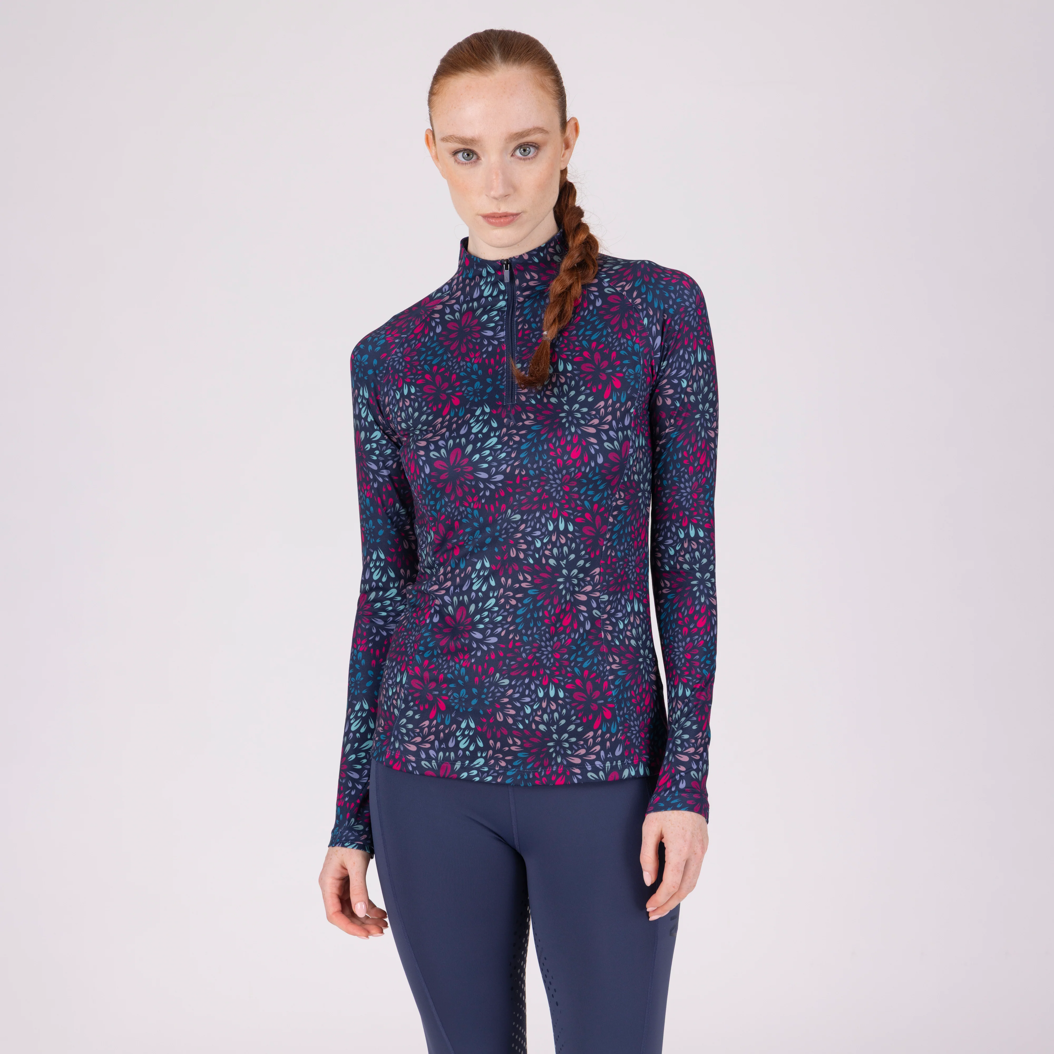 Shires Aubrion Ladies React Long Sleeve Base Layer - Image 64