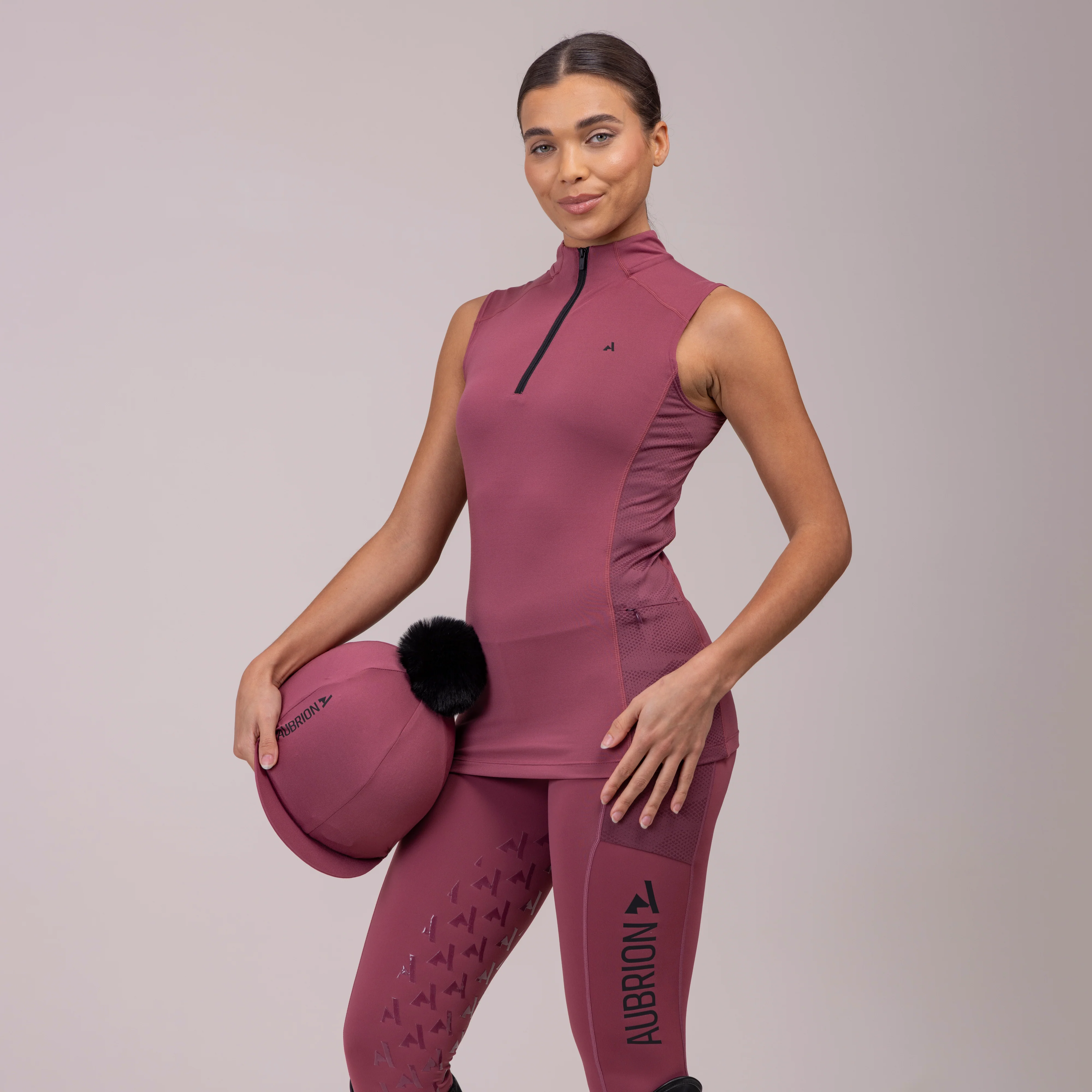 Shires Aubrion Ladies React Non-Stop Riding Tights - Image 13