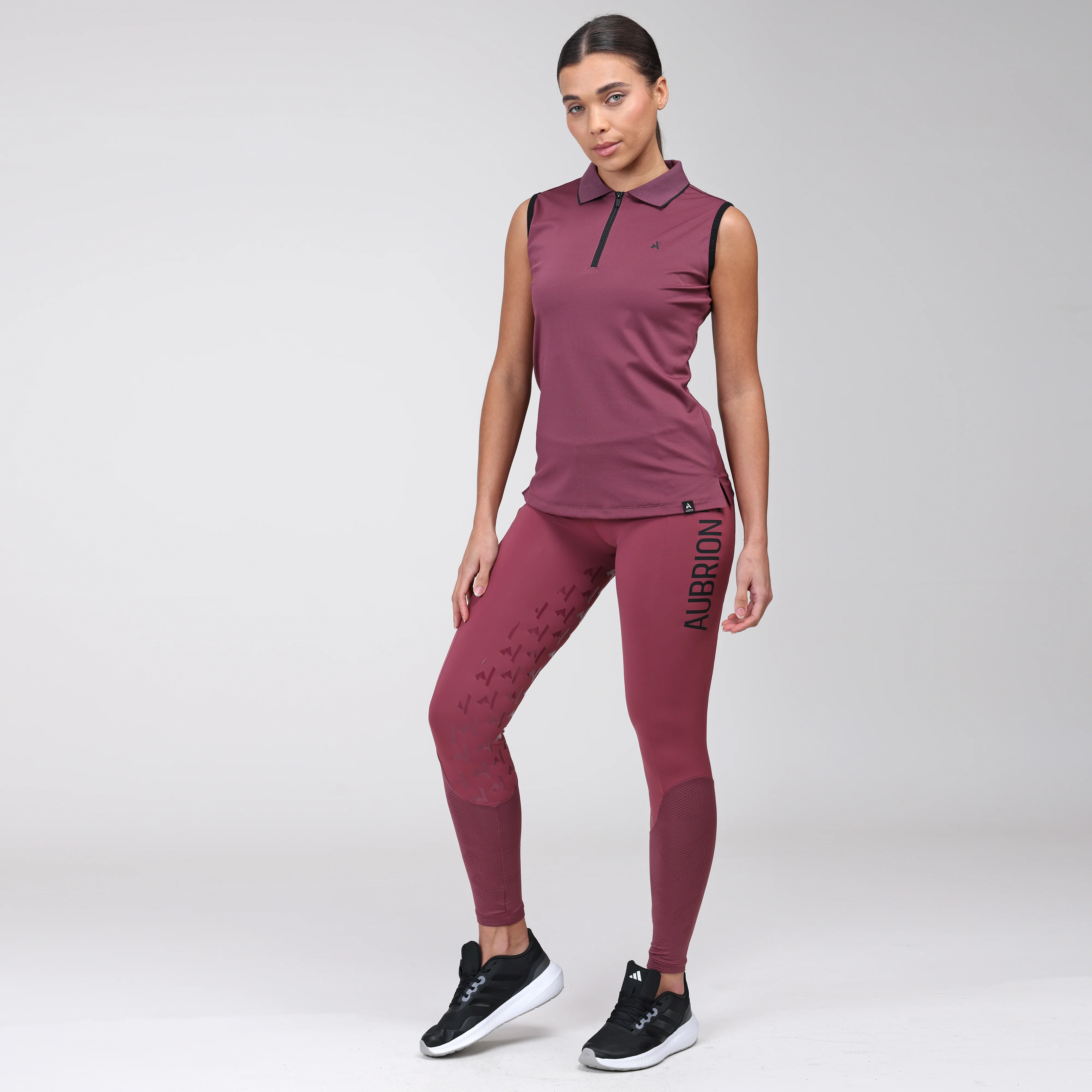 Shires Aubrion Ladies React Rythm Riding Tights - Image 15