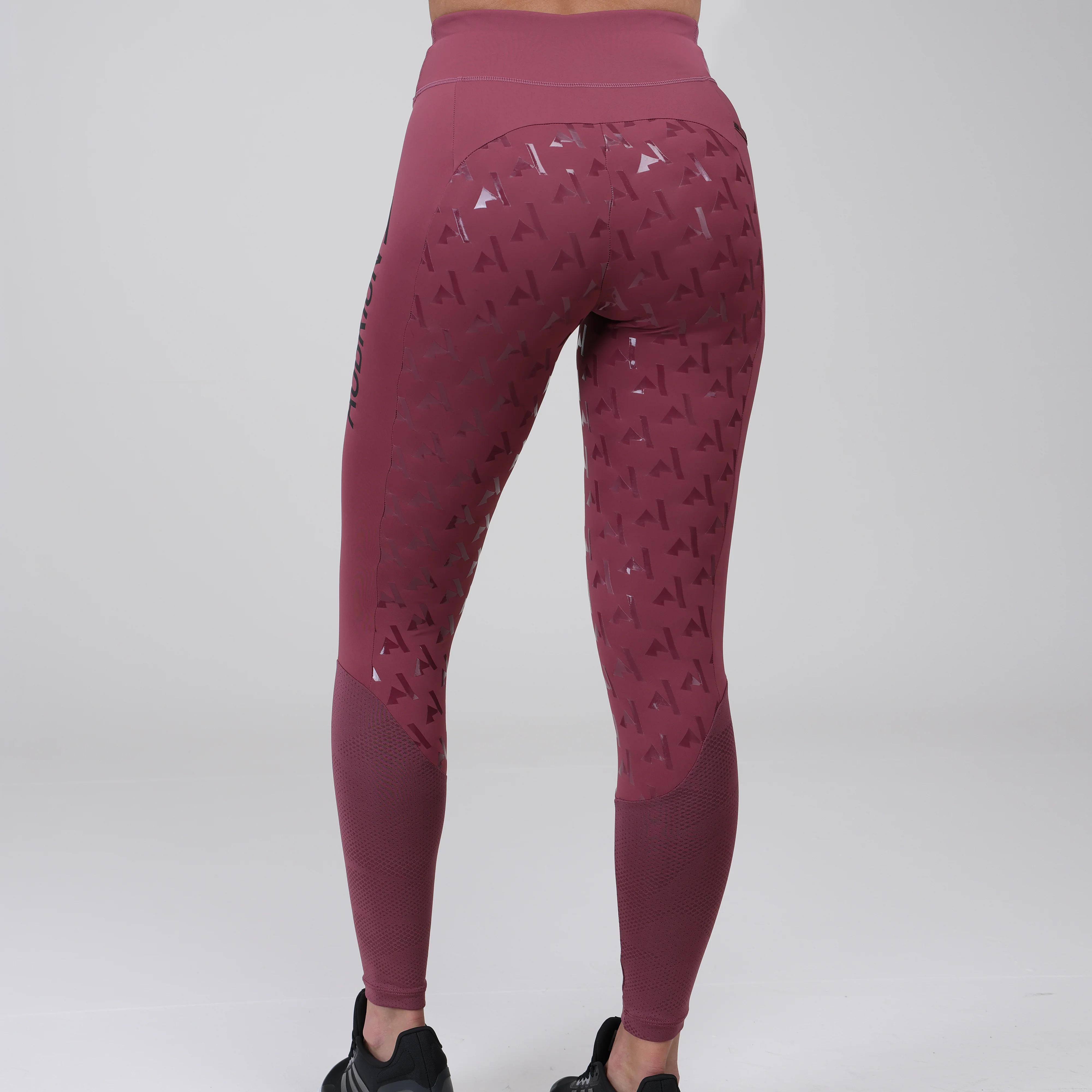 Shires Aubrion Ladies React Rythm Riding Tights - Image 7