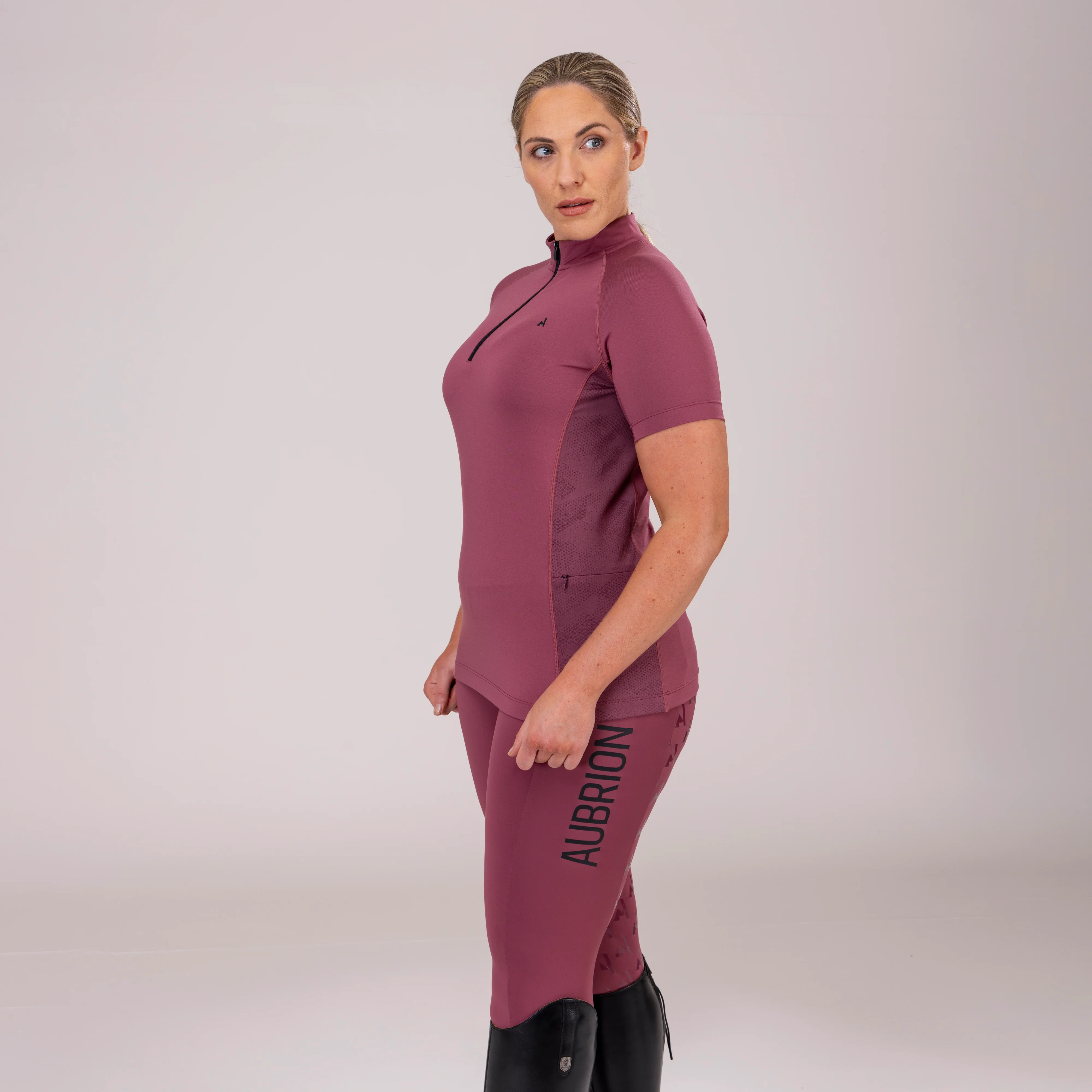 Shires Aubrion Ladies React Short Sleeve Base Layer - Image 13